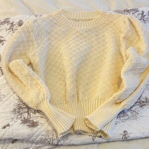 Women's Cream Sweater